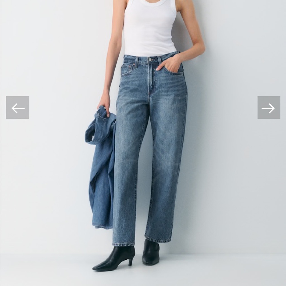 Denim Forum 90s Marlo Hi-Rise Baggy